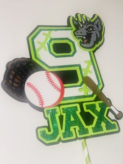 Baseball Cake Topper