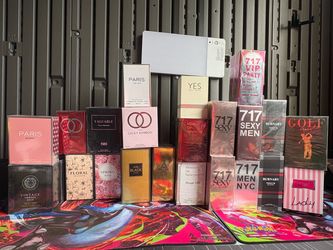 42 Pc Cologne & Perfume Fragrance Lot – New in Box