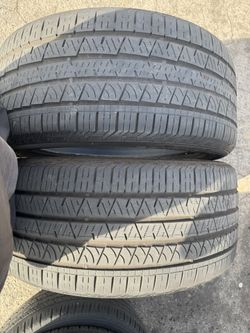(2) 275/40R22 PAIR OF USED TIRES CONTINENTAL 60% LIFE !
