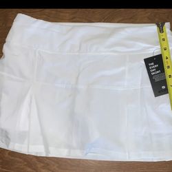 Ladies Etonic Core Pleated Woven Skort Large Nwt