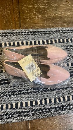New size 6 Charles Albert Pink Patent Pointed-Toe Flats