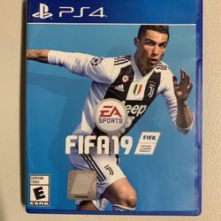 PS4 FIFA19 Video game 