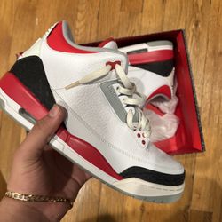 Jordan 3 Fire Red (2013) OG All Size 11