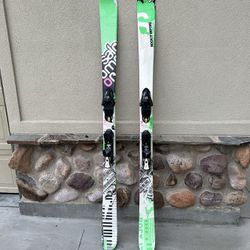 Salomon Twin Tip Skis 179 With Bindings 