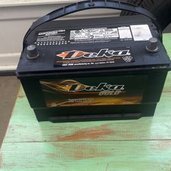 Car Battery Like New 850