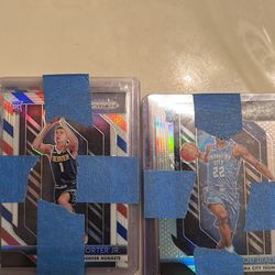 Stack Of NBA Trading Cards 