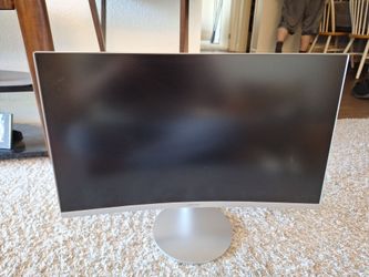 Samsung 24 inch curved monitor w all cords