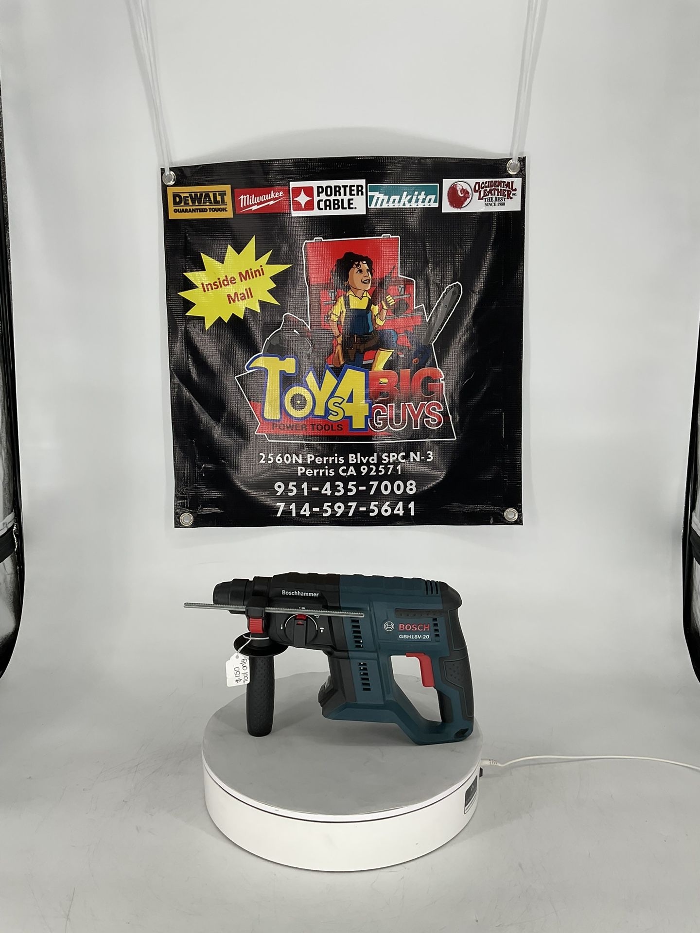 BOSCH GBH18V-20 3/4" SDS-plus® Cordless Rotary Hammer