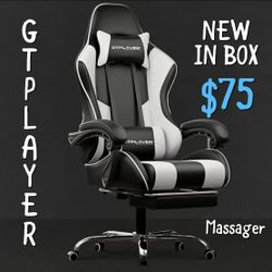 GTPLAYER GAME CHAIR NEW CHRISTMAS GIFT 