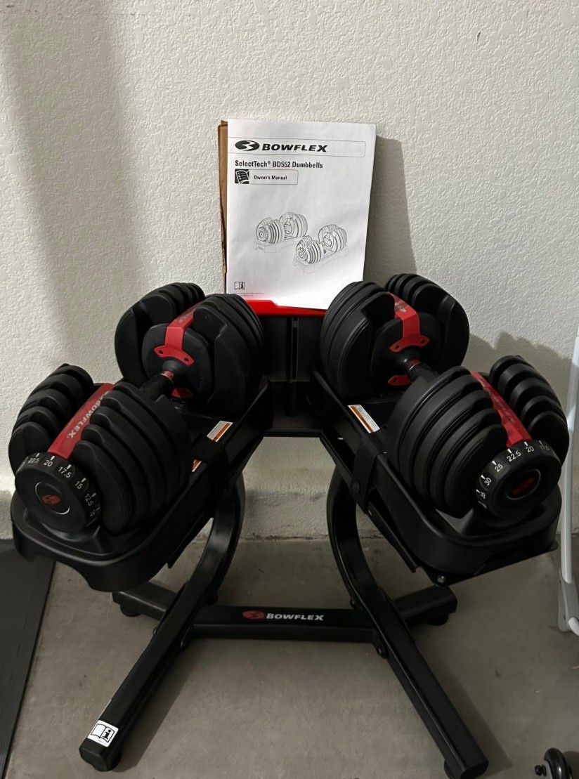 Bowflex Selectec 552 Dumbbells