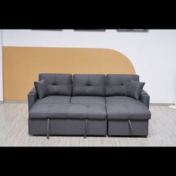 $299 Sectional Pull Out Bed With Storage 