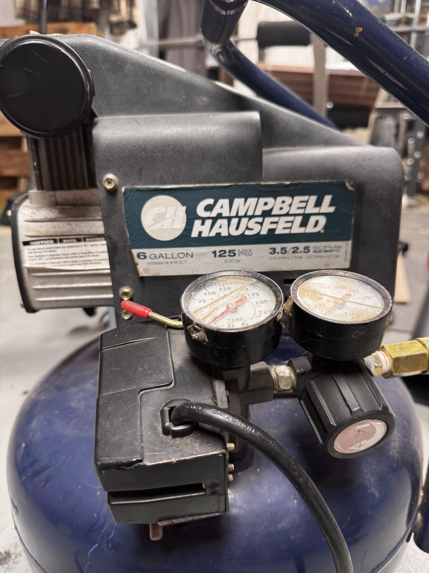 Campbell Hausfeld 6 Gallon Air Compressor