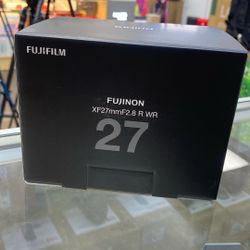 Fujifilm XF 27mm F2.8 R WR