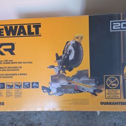 Dewalt XR 12" Double Bevel Sliding  Miter Saw 