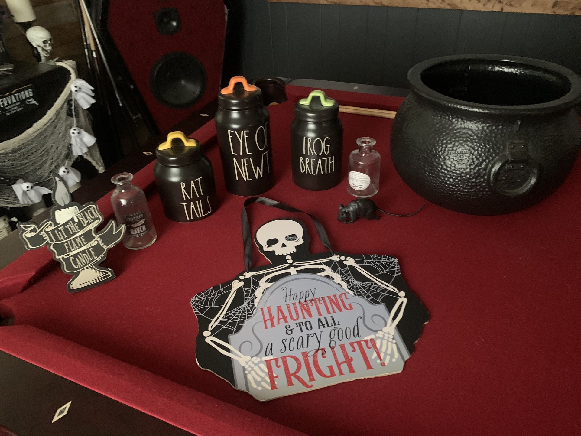 $50. For All Take all Halloween decor