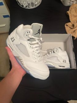 Jordan 5 White Metallic