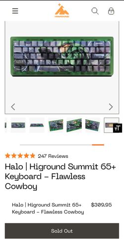 Higround Halo Combat Evolved Mechanical Keyboard