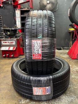 255/40/21 PIRELLI SCORPION ZERO (2 TIRES ONLY USED)