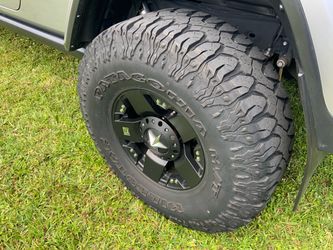 JEEP WRANGLER GLADIATOR FORD 5x5 5x135 38 Inch Rims And Tires Jeep Ford Etc. Your Vehicle Has To Be Lifted 4x4 Monster