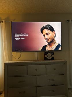 Large Flat Screen Smart TV