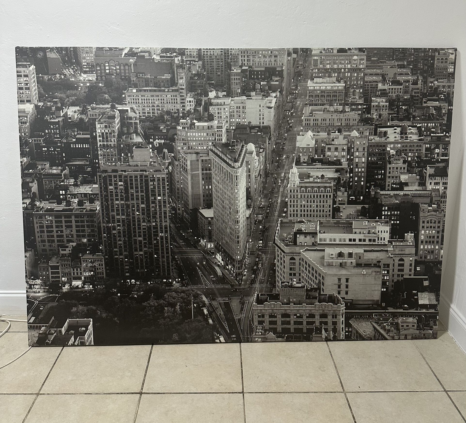 Canvas New York Frame