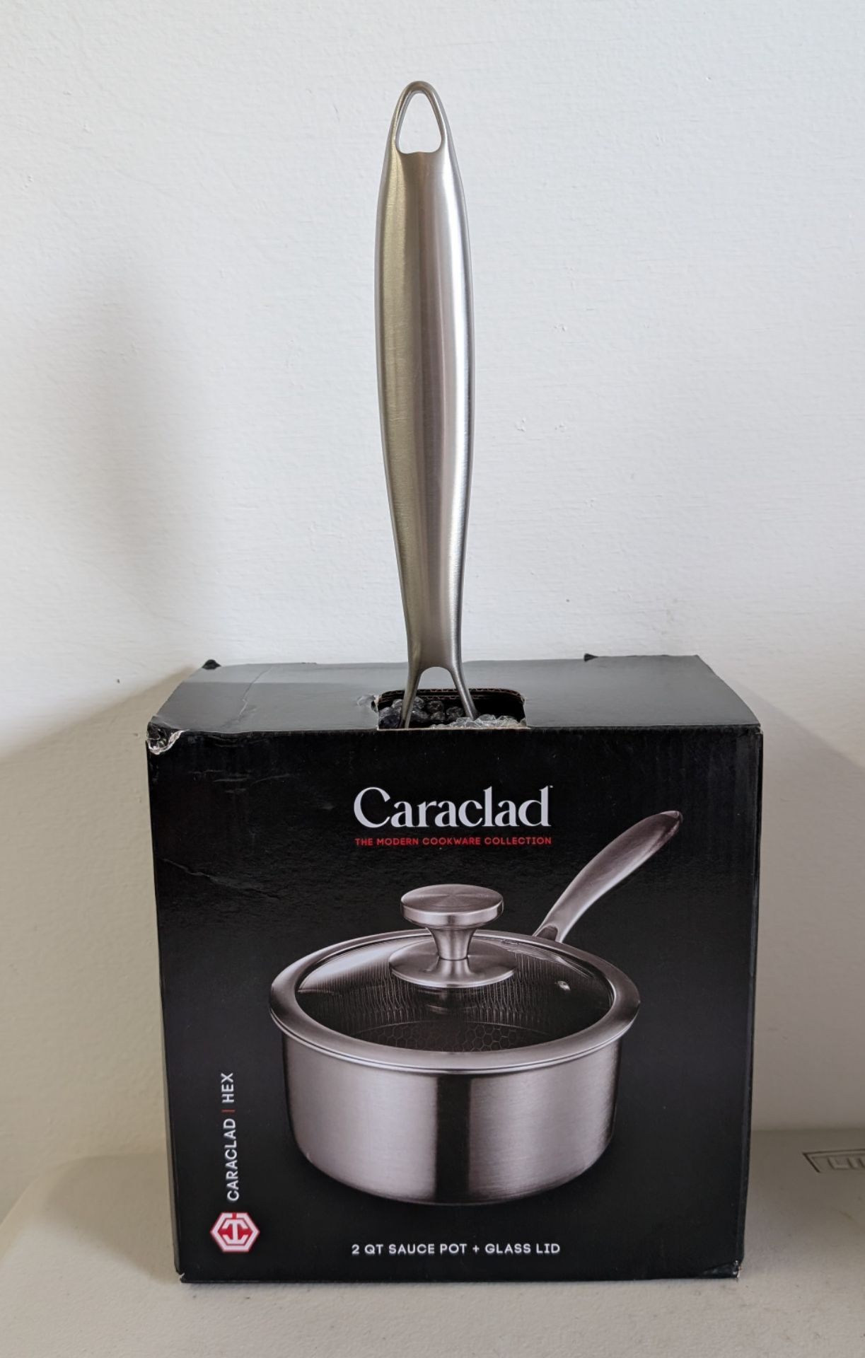 Caraclad Hex 2qt Pot