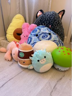 Variety squish pillows