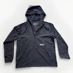 GoPro Sparrow Lightweight Water Resistant Windbreaker Jacket - Size M Black