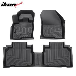 Fits 2015-2024 Ford Edge 5 Seats 3D Floor Mats 3PCS All Weather Carpet Liner - TPE