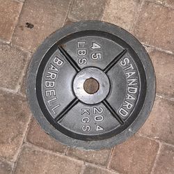 Workout 45lb Plate