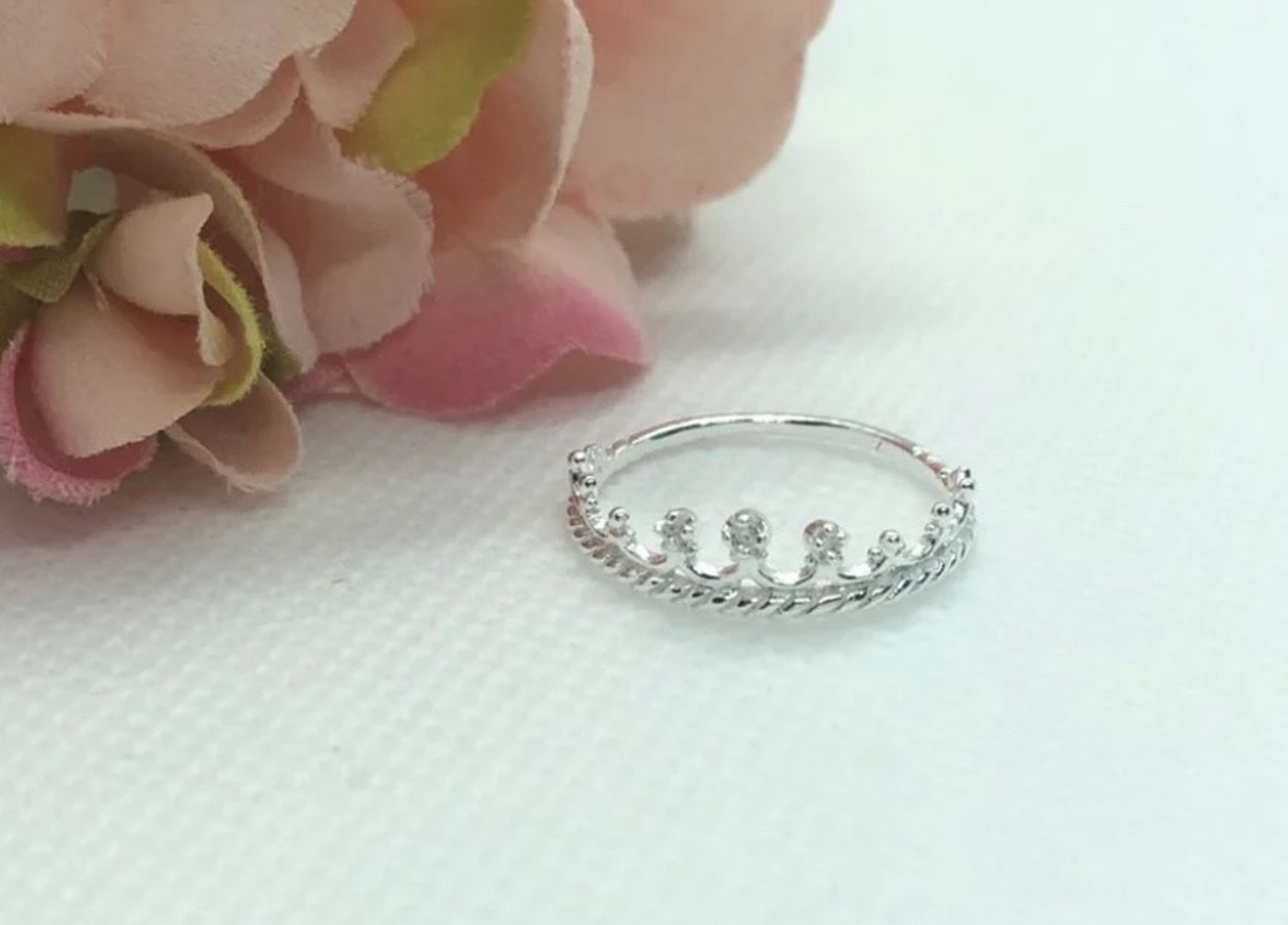 Princess Crown Ring | Size 8