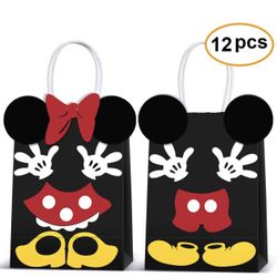 New Minie Mouse Party Supplies 12 Bags  