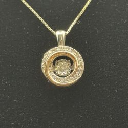Natural Diamond Necklace 