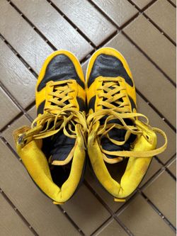 Nike Dunk Retro Premium High Wu-Tang Yellow  Men’s Size 10
