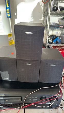 RCA Home Theater Speaker Set with Receiver