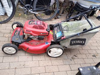 ⛽ gas Toro lawnmower for parts o fix not working