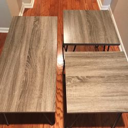 Coffee Table With Two End Tables Mint Condition