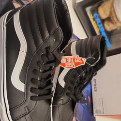 Men Leather Vans (NEW)