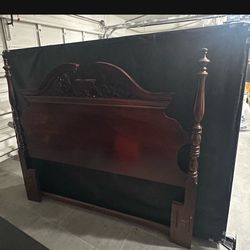 Queen Headboard with Low Profile Box