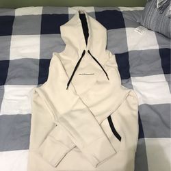 Creme White Hollister Hoodie 