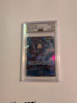 One Piece Sanjiv Alt Art Wings of the Captain SEC Gem Mint 10