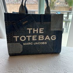 Marc Jacobs Patchwork Denim Tote Bag (Perfect For Xmas 