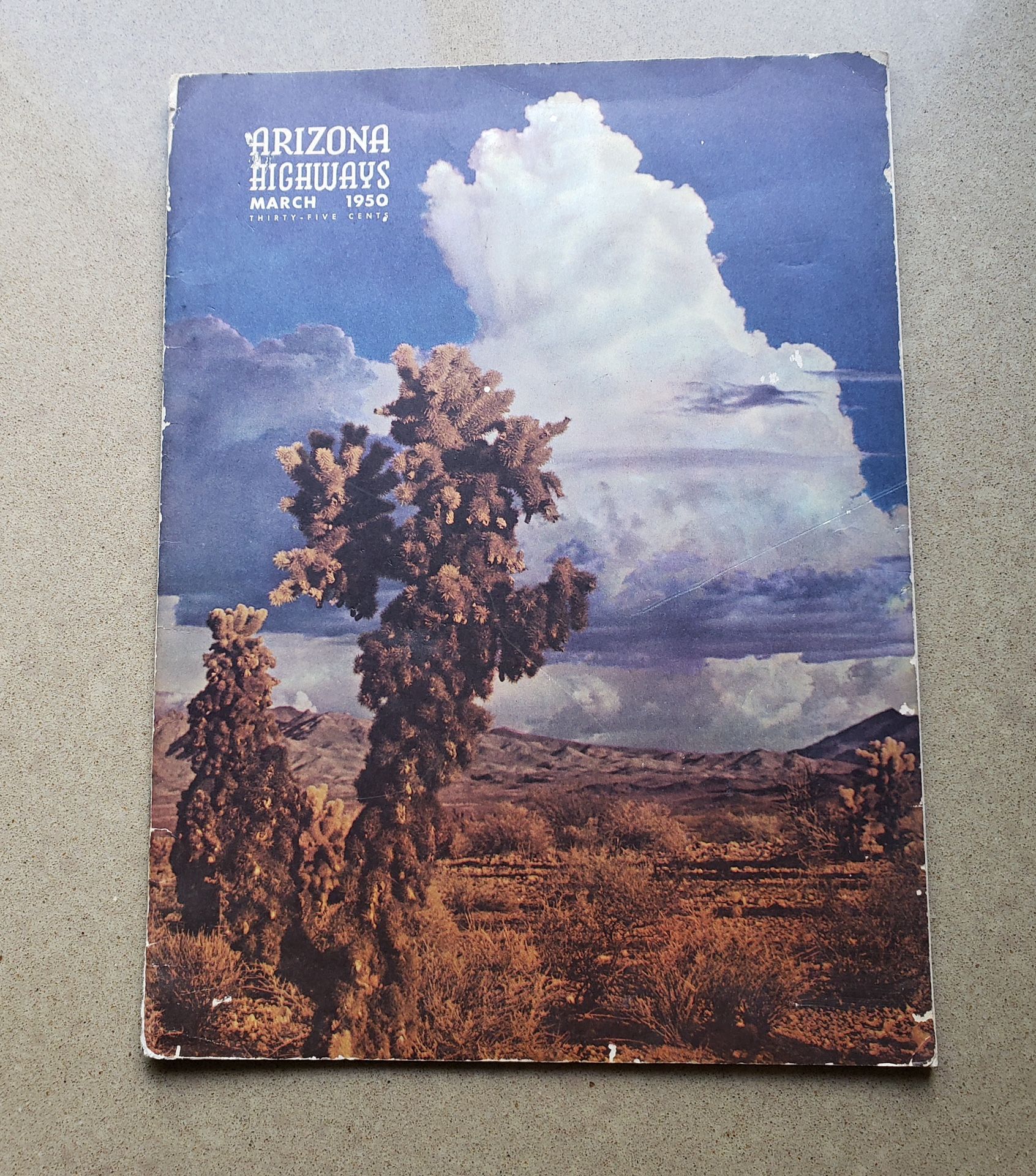 Vintage Arizona Highways Magazine ~ March 1950 🌵