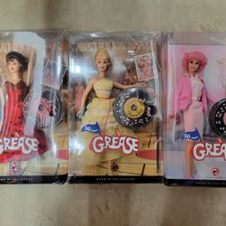 Collectible Barbie dolls, Grease theme - NEW