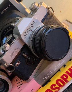 Cannon FTB  Film Camera  & Lens