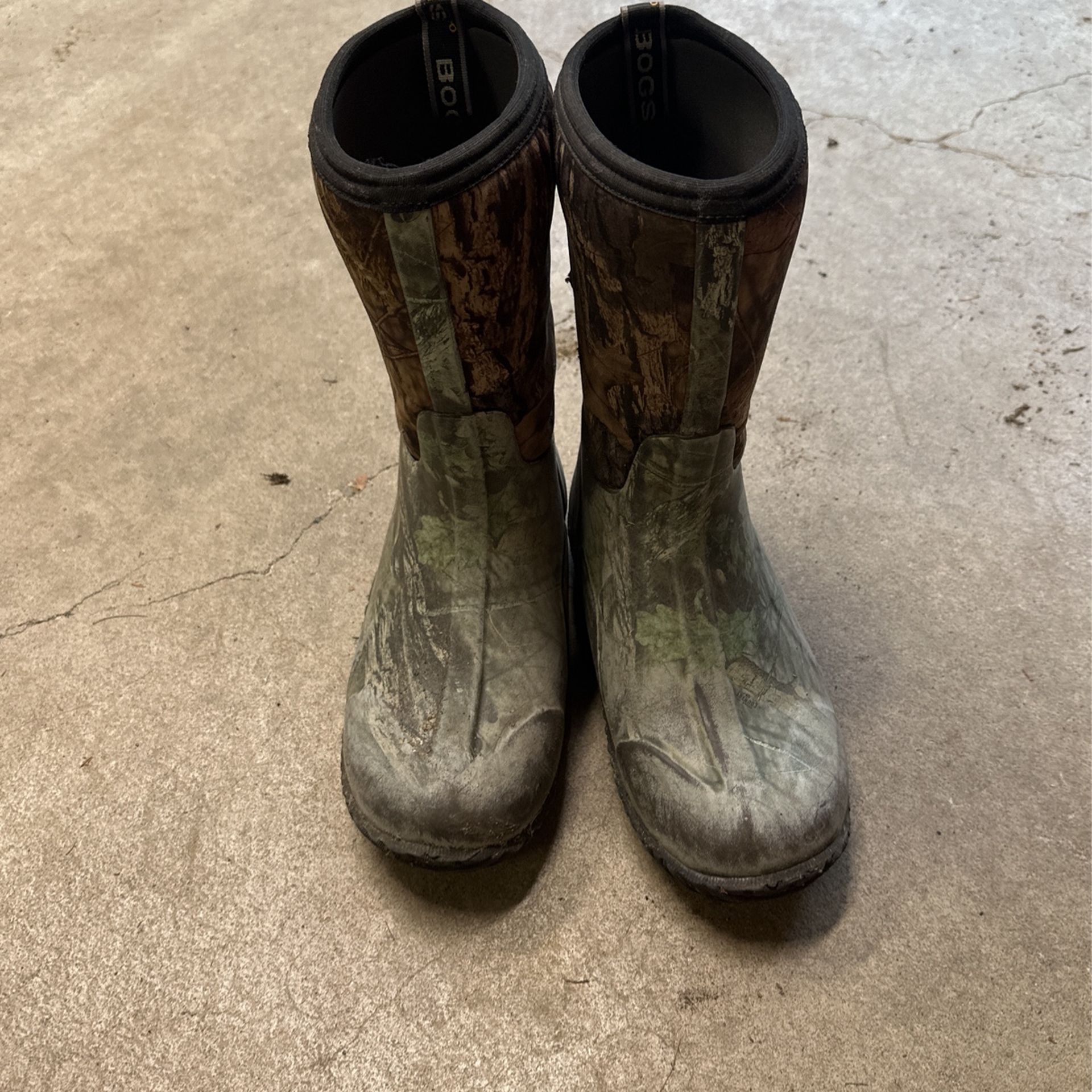 Boys Bog Insulated Rubber Boots