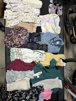 12-24 / 2T Girls Cloths Including Gap, H&M, Old Navy, And More