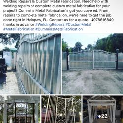 Welding Repairs & Custom Metal Fabrication 