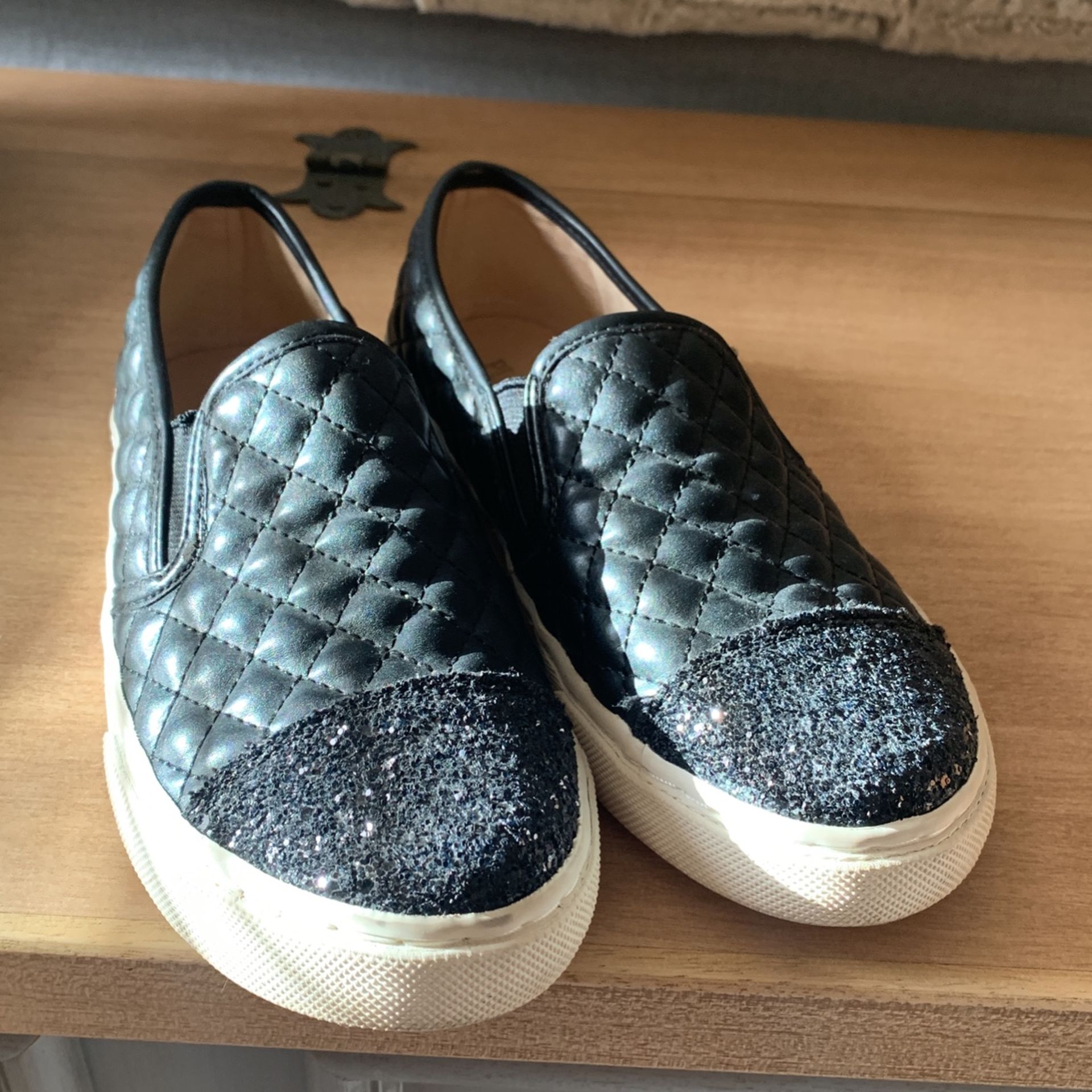 Girls Black Flats