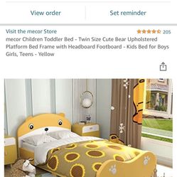 Twin Bed frame + Mattress 